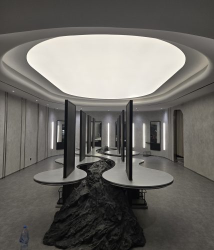 Stretch ceiling membrane salon two seasons jakarta
