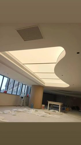 pemasangan membrane stretch ceiling